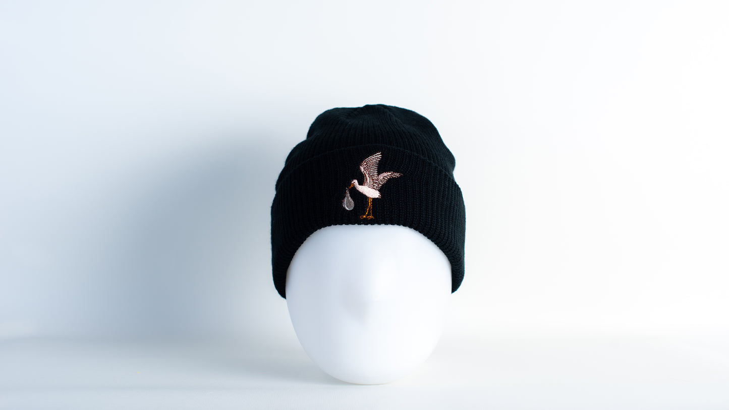 BirdCap Beanie Regular Black